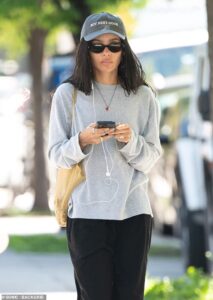 Newly engaged Zoe Kravitz shows off $1million diamond ring as details of Harry Styles proposal emerge