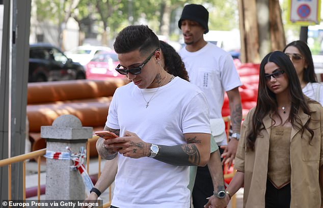 Enjoying Madrid, Enzo? Captain Fernandez and fellow Chelsea stars spotted in Spanish capital one day on from FA Cup win – and a month after midfielder controversially opened door to Real Madrid move