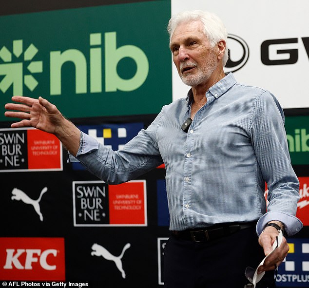 Legendary AFL coach Mick Malthouse, 72, was stabbed in the chest with a screwdriver as he bravely bashed two home intruders in midnight attack, court hears