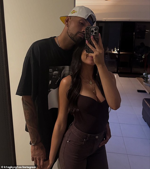 Nick Kyrgios FINALLY reveals the identity of his new partner three months after their romance started