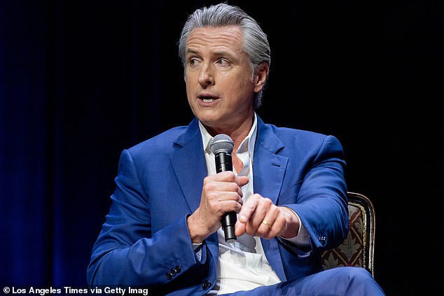 Gavin Newsom calls Stephen Miller’s wife ‘absurd’ after she blames him for sparking ‘imagination’ of gunman at White House Correspondents’ Dinner