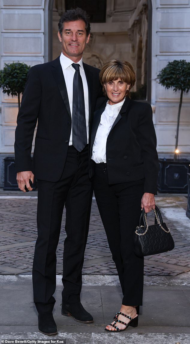 F1 legend Mark Webber steps out on a VERY rare public outing with his partner of more than 20 years – after they kept their love a closely guarded secret