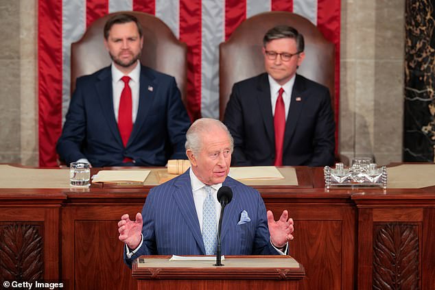 Nato, Ukraine, climate change… read Charles’s VERY political speech to Congress in FULL