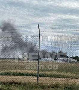 Emergency as small plane crashes into Parafield Airport as hangar bursts into flames