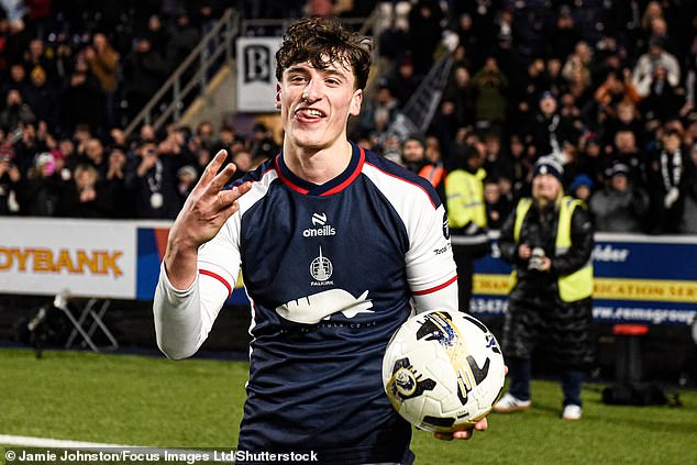 From university football to flying high at Falkirk with a World Cup dream, Barney Stewart has been a revelation this season and proof that diamonds can still be found in the rough
