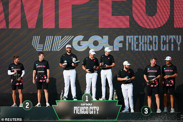 LIV Golf heading for oblivion with players ‘to be told that Saudi funding is coming to an end this summer’