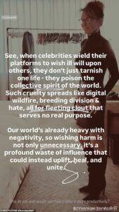 Sarah Palin unleashes on ‘poisonous’ Chrissy Teigen as liberal celebrities forced to confront their own hateful rhetoric in wake of the WHCD shooting