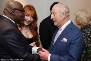 The King and Queen welcome stars including Nina Dobrev, Karlie Koss, Katherine Jenkins and Anna Wintour to charity gala in New York