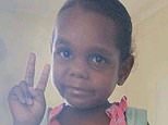 Suspect is arrested in the death of Sharon Granites, 5, who went missing from her Northern Territory home five days ago