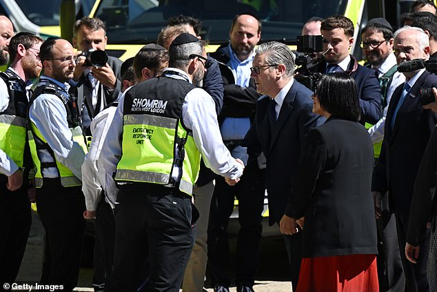 Starmer ducks fury of Golders Green stabbing crowd: PM was last leader at the scene… and locals have finally run out of patience
