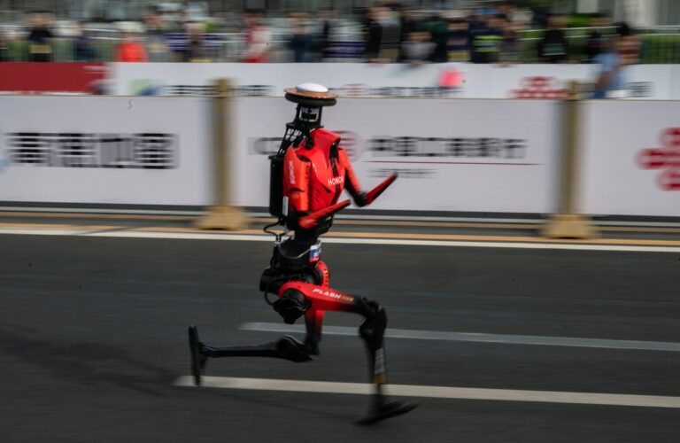 A humanoid robot beat the human half-marathon record at a Beijing race. But what did it actually prove?