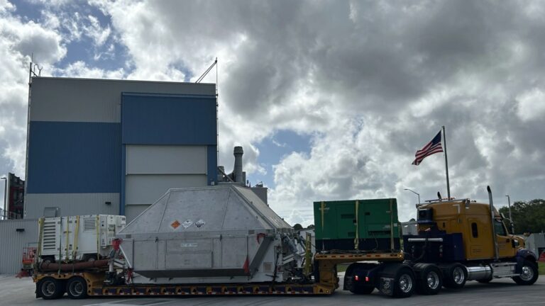 Welcome home! Artemis 2’s Orion capsule returns to Florida after epic moon mission (photo)