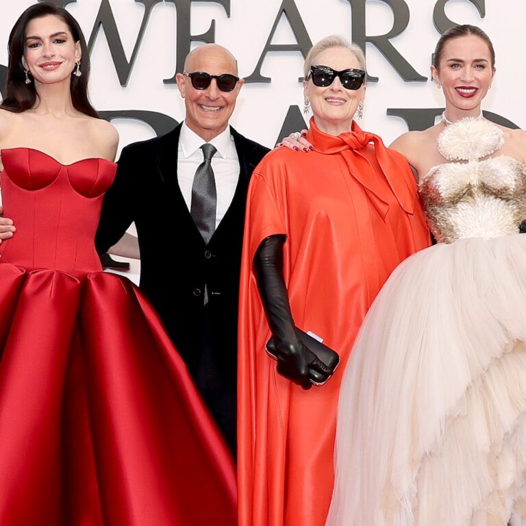 Meryl Streep, Stanley Tucci, Emily Blunt on Devil Wears Prada 3