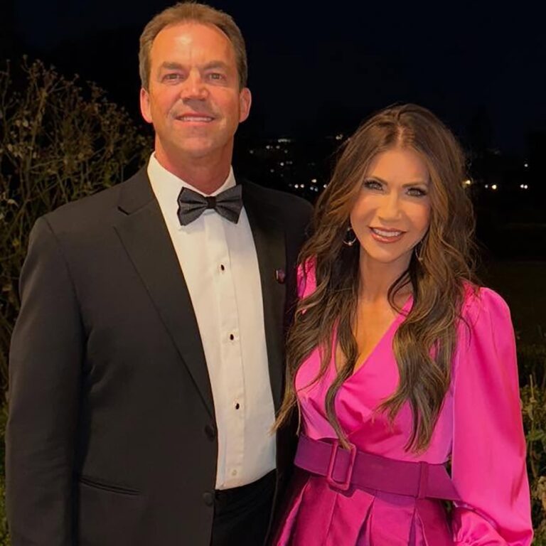 Kristi Noem Reacts to Husband Bryon Noem Fake Boobs Photos