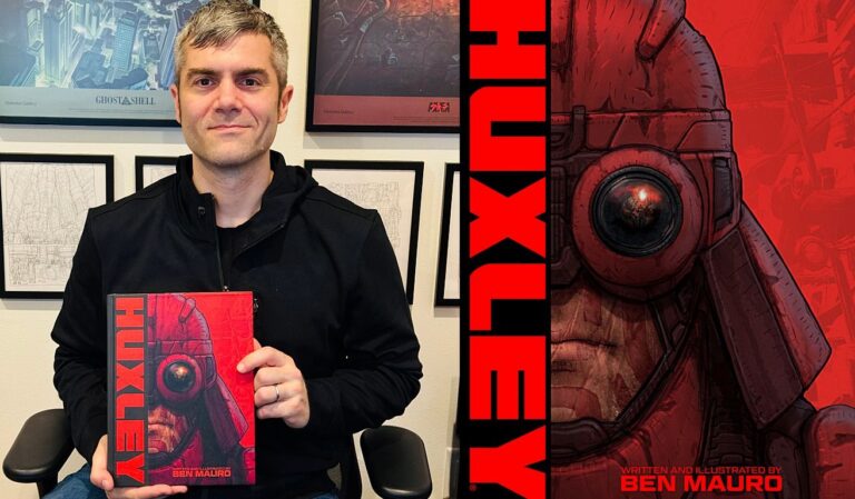 Is Ben Mauro’s ‘Huxley’ graphic novel universe the next big thing in sci-fi? (interview)