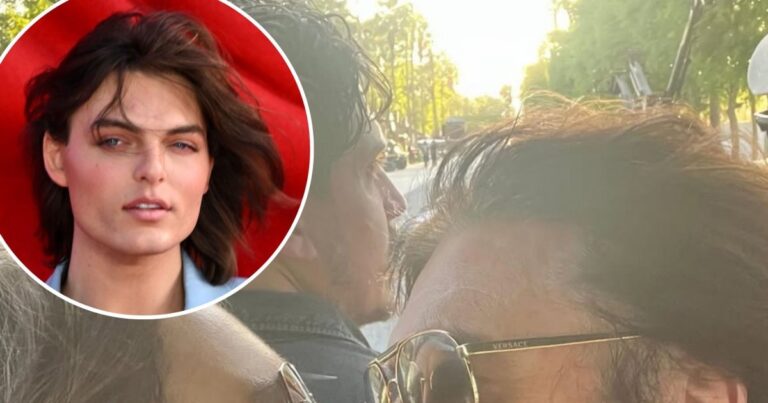Elizabeth Hurley’s Son Damian Reacts to Billy Ray Cyrus PDA