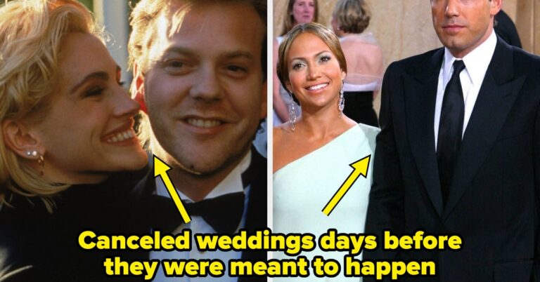 14 Celebrities Who Canceled Their Weddings At, Like, The Verrrrrry Last Minute