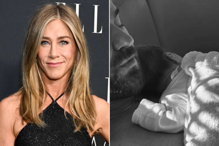 Jennifer Aniston Shows Support for Ex Justin Theroux After He Welcomes First Baby with Wife Nicole Brydon Bloom