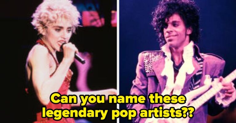 Identify These Legendary Pop Music Icons