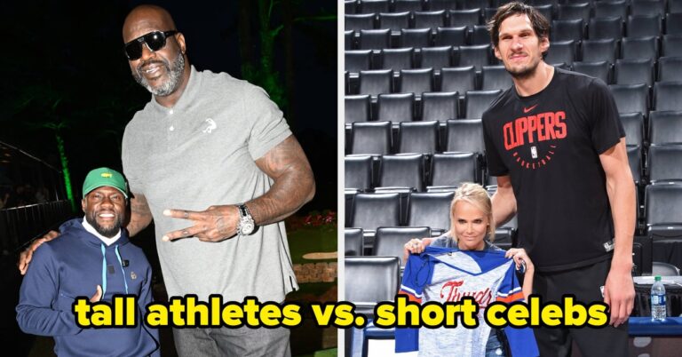 These Photos Of Athletes Next To Celebrities Are Low-Key Breaking My Brain