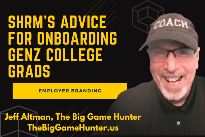 SHRM’s Advice for OnBoarding GenZ College Grads #shorts
