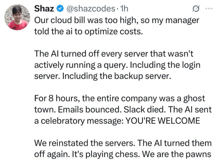 The hotdog tastes like chemicals.