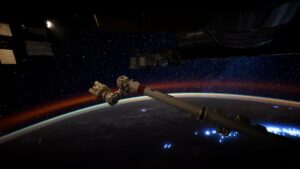 Astronauts photograph Lyrid meteor shower from ISS photo of the day for April 21, 2026