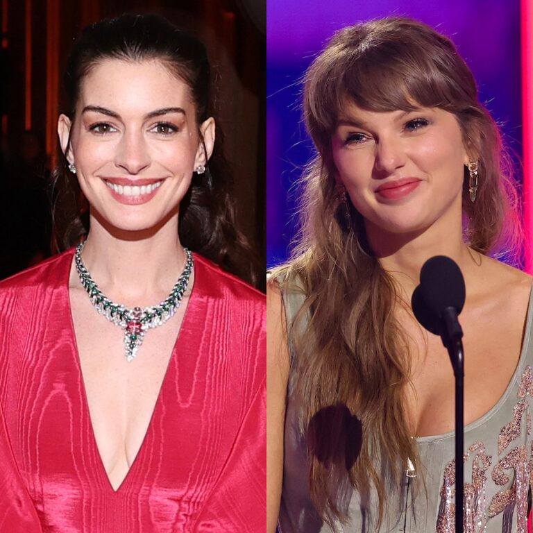 Anne Hathaway Reveals Taylor Swift Sweet Note