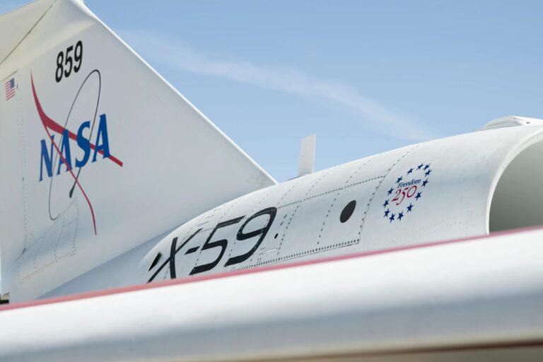 NASA’s X-59 Gets Freedom 250 Logo