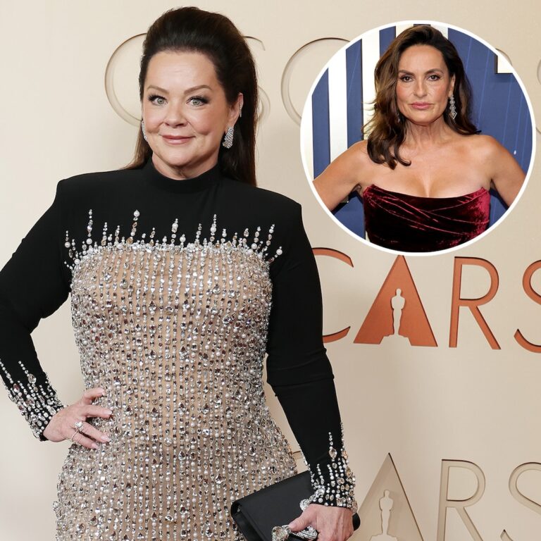 Melissa McCarthy Mullet Transformation, Surprises Mariska Hargitay