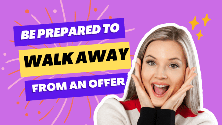 Be Prepared to Walk Away from a Job Offer