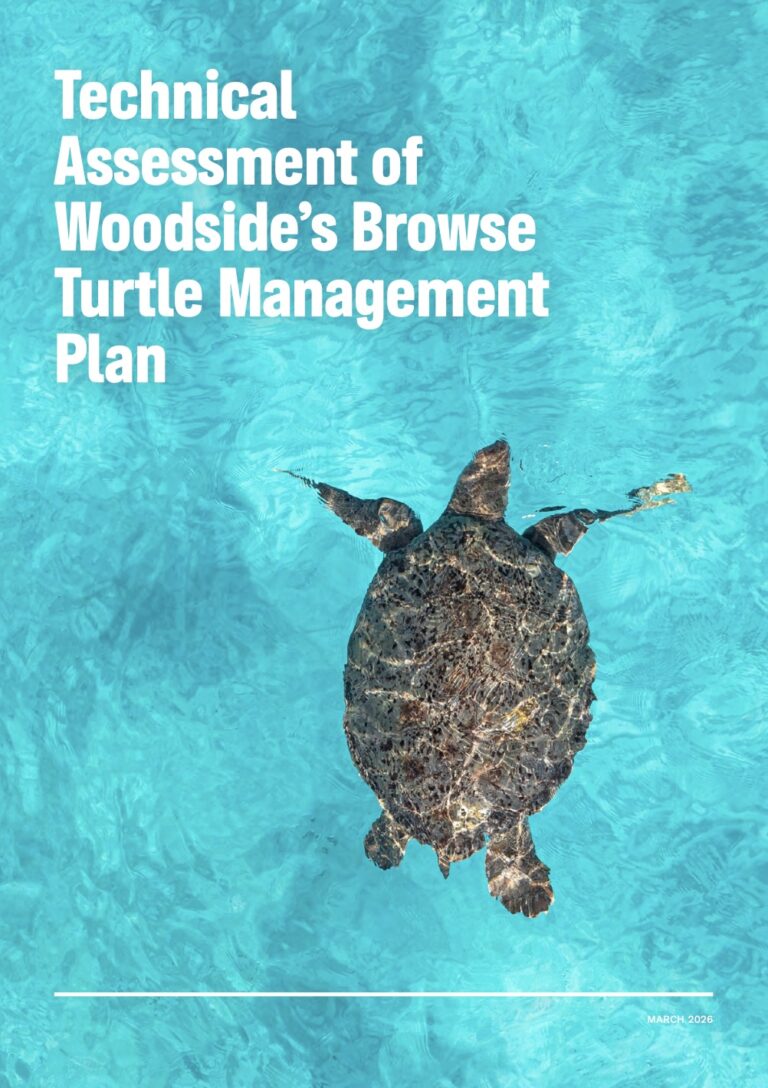 Technical Assessment of Woodside’s Browse Turtle Management Plan