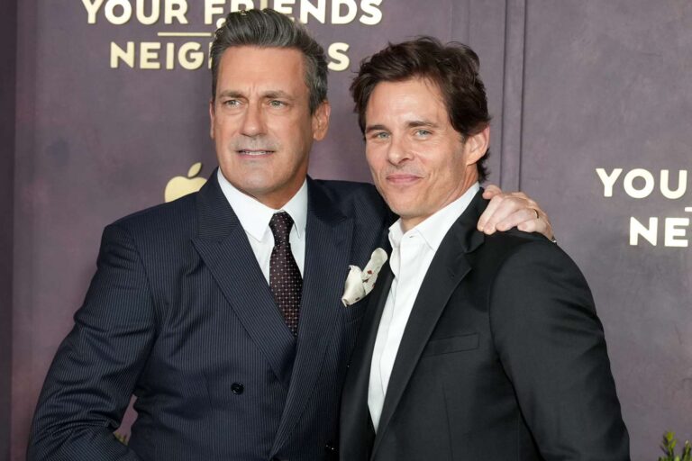 James Marsden Hints at Whether He or Jon Hamm Does Better in Their Star-Studded Fantasy Football League (Exclusive)