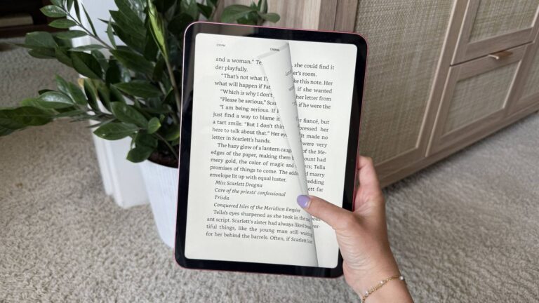 I traded my Kindle Paperwhite for an iPad and there’s no way I can go back now