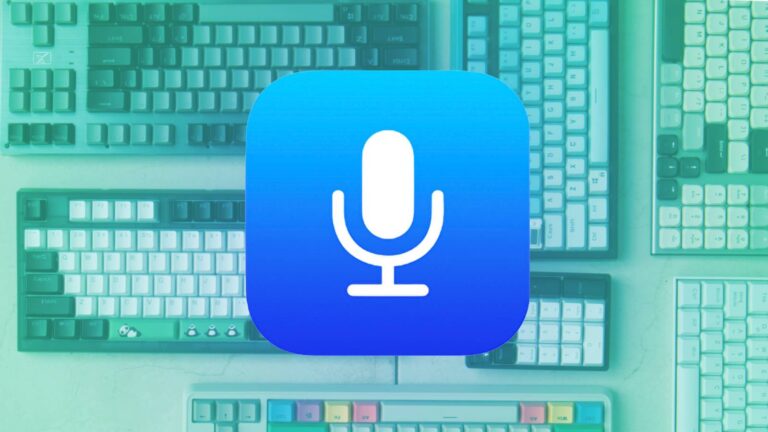 MacOS has a built in microphone feature not enough people use