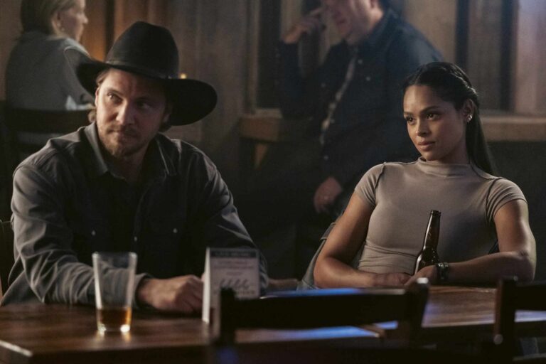 “Marshals' ”Ash Santos Breaks Down Her 'Slow Burn' with Luke Grimes' Kayce, Says Things Will Get 'More Interesting' (Exclusive)