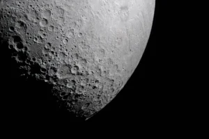 A peek at the far side of the moon photo of the day for April 20, 2026