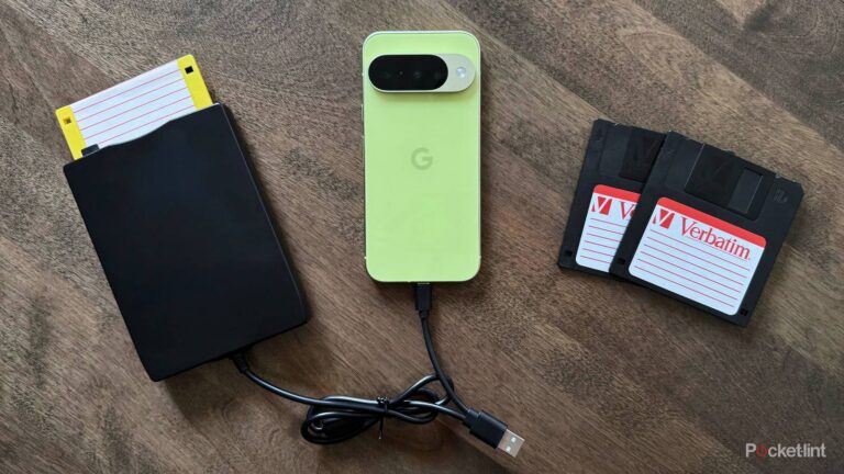 I plugged my old floppy disks into an Android