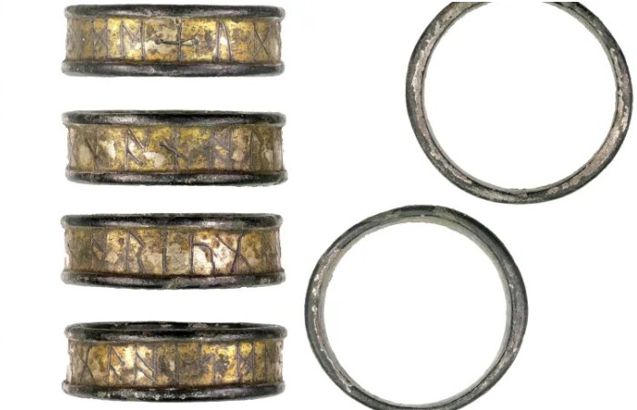Rare Medieval Ring Engraved With Undeciphered Runic Inscription Found In The Village of Quadring, UK