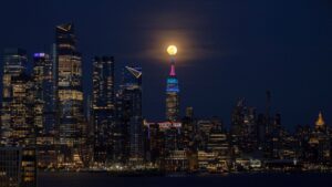 April’s full Pink Moon dazzles as the first spring full moon of 2026 (photos)