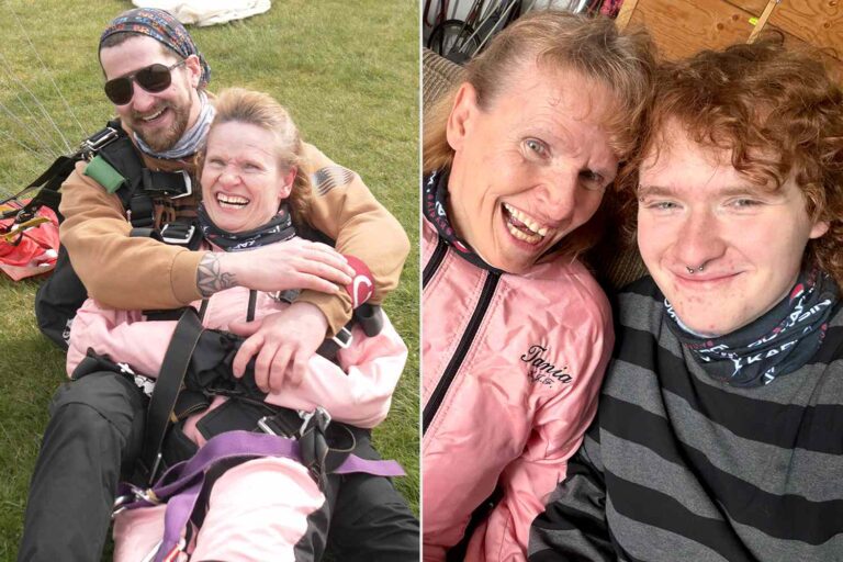 Woman, a Non-Verbal Quadriplegic Since Birth, Breaks a Skydiving Record Alongside Husband and Son: ‘Feels Like Freedom’