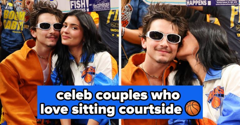 From Zendaya And Tom Holland To Barack And Michelle Obama, Here Are 50 Super Cute Pictures Of Celebrity Couples Sitting Courtside