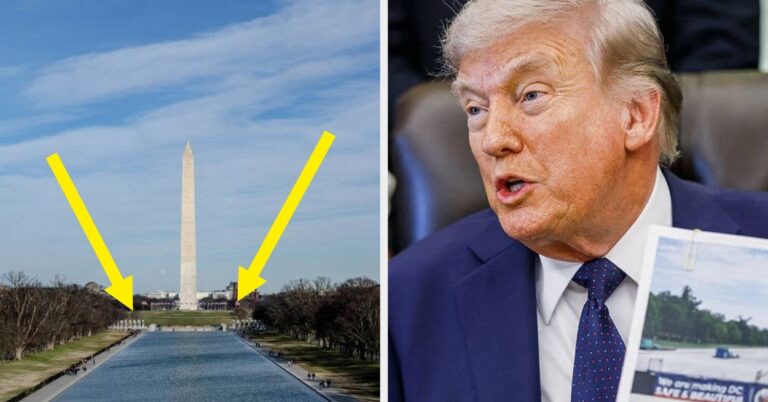 Donald Trump's "American Flag Blue" Renovation Project Is Going Viral, And People Are Roasting It