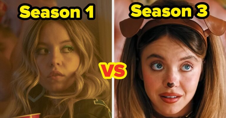 Here's What Every Main Character In "Euphoria" Looked Like In Their First Season Vs. Season 3