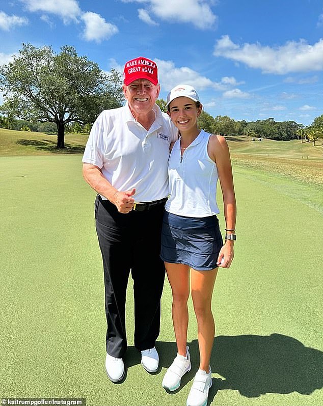 Kai Trump is granted restraining order against her alleged 26-year-old stalker