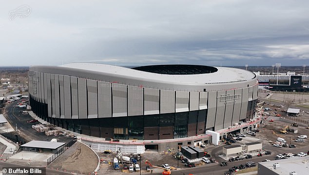 NFL reveals opening day for Bills’ new stadium as team gives sneak peak of its $2.2billion home