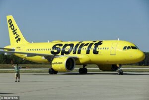 Spirit set to cease flights at 3am tomorrow, sparking fears of brawls at airports – although doomed airline’s website is STILL letting passengers book flights