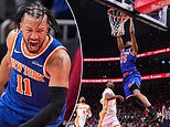 Knicks DESTROY Hawks in historic NBA playoff demolition after storming to largest halftime lead ever