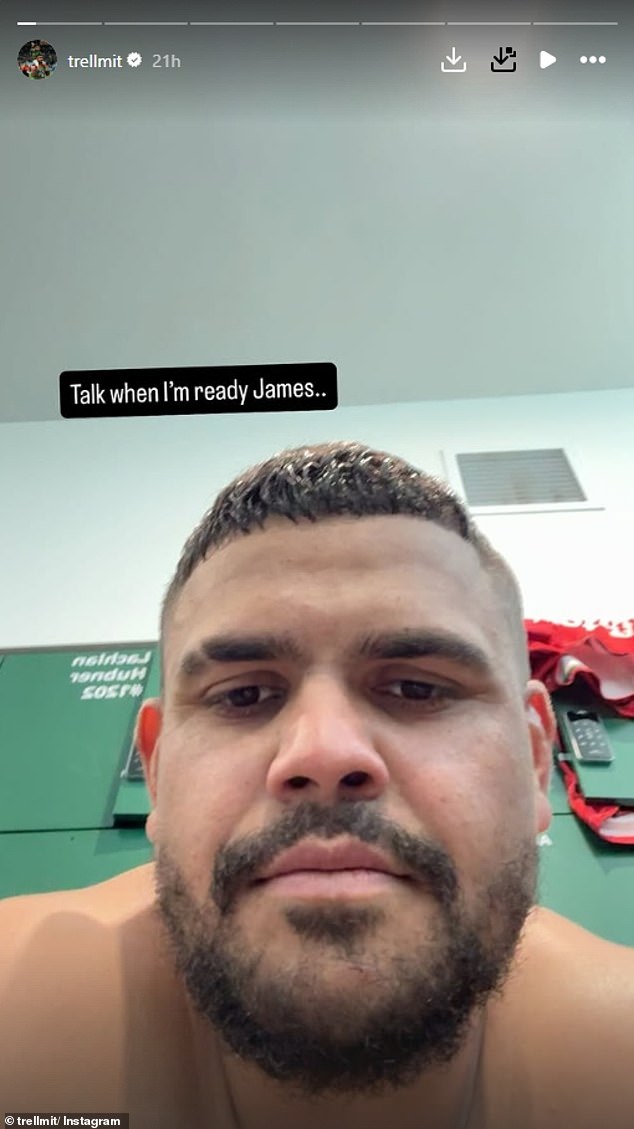 Latrell Mitchell’s blunt five-word response to former teammate who SLAMMED the Souths star for his ongoing media blackout