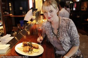 Glamorous owner of legendary restaurant ordered to pay $1million after feud with ex-partner as eatery faces closing for good